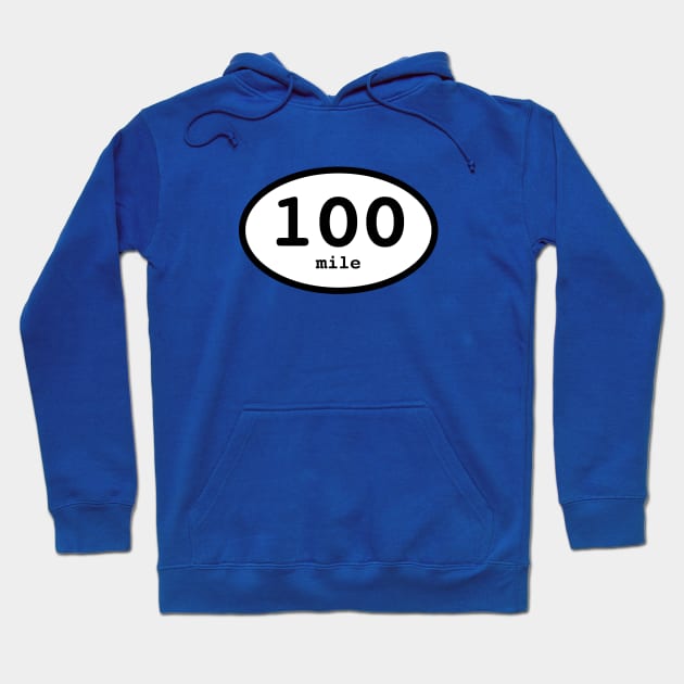 100 Mile Ultra Hoodie by scragglybearddesigns